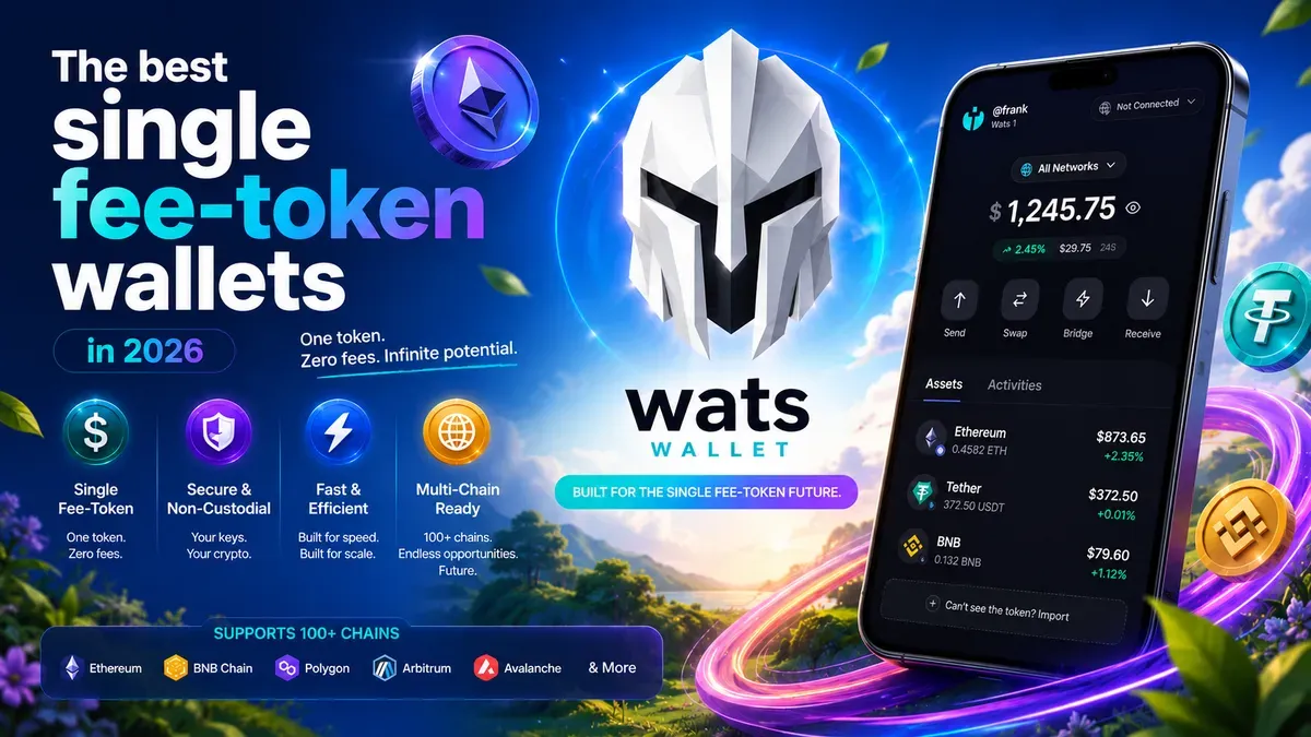The best single fee-token wallets in 2026